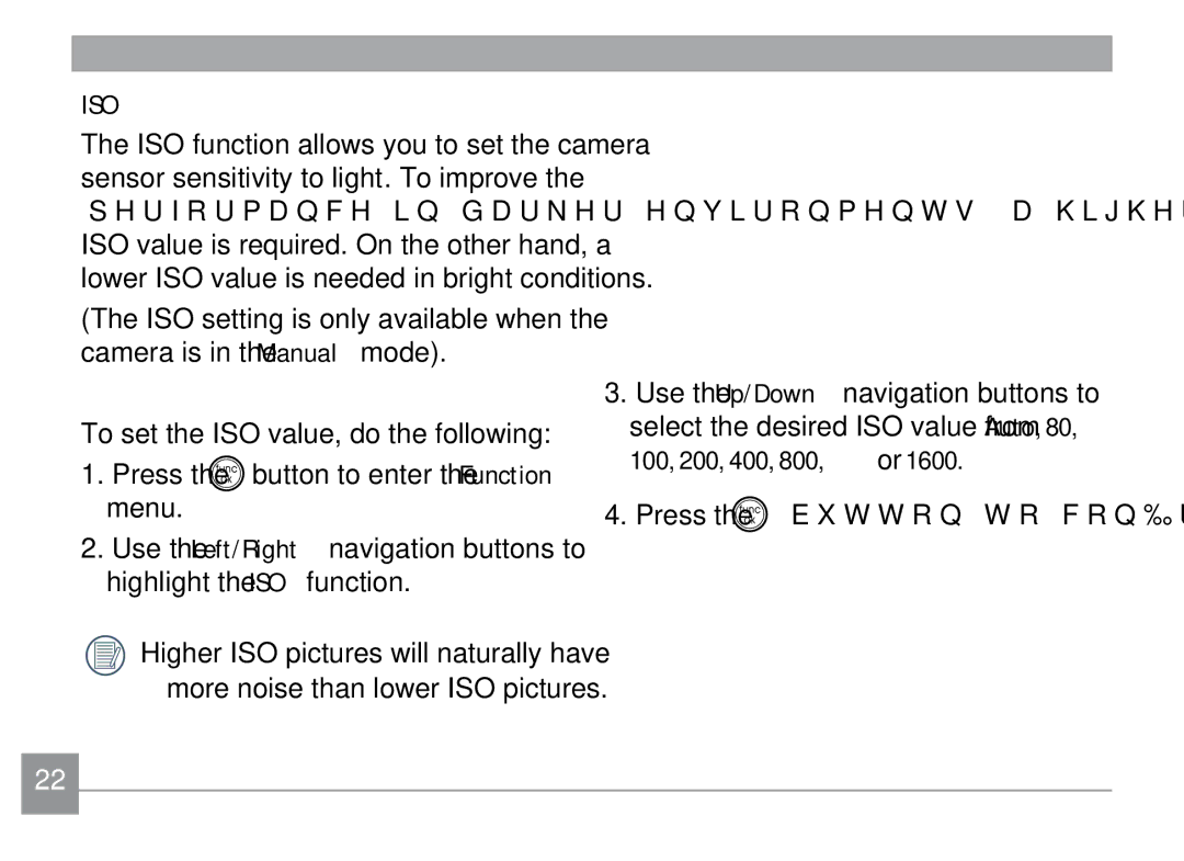 GE H855 manual Iso 