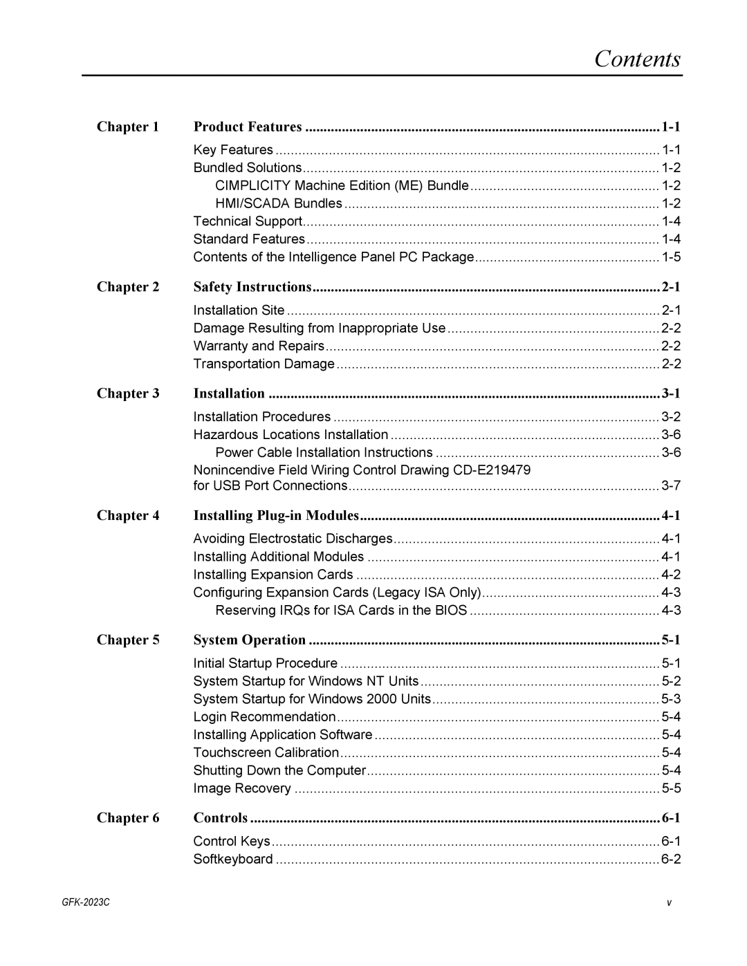 GE BC5002, IC5002, BC5005, IC5005, IC5008, BC5008 user manual Contents 