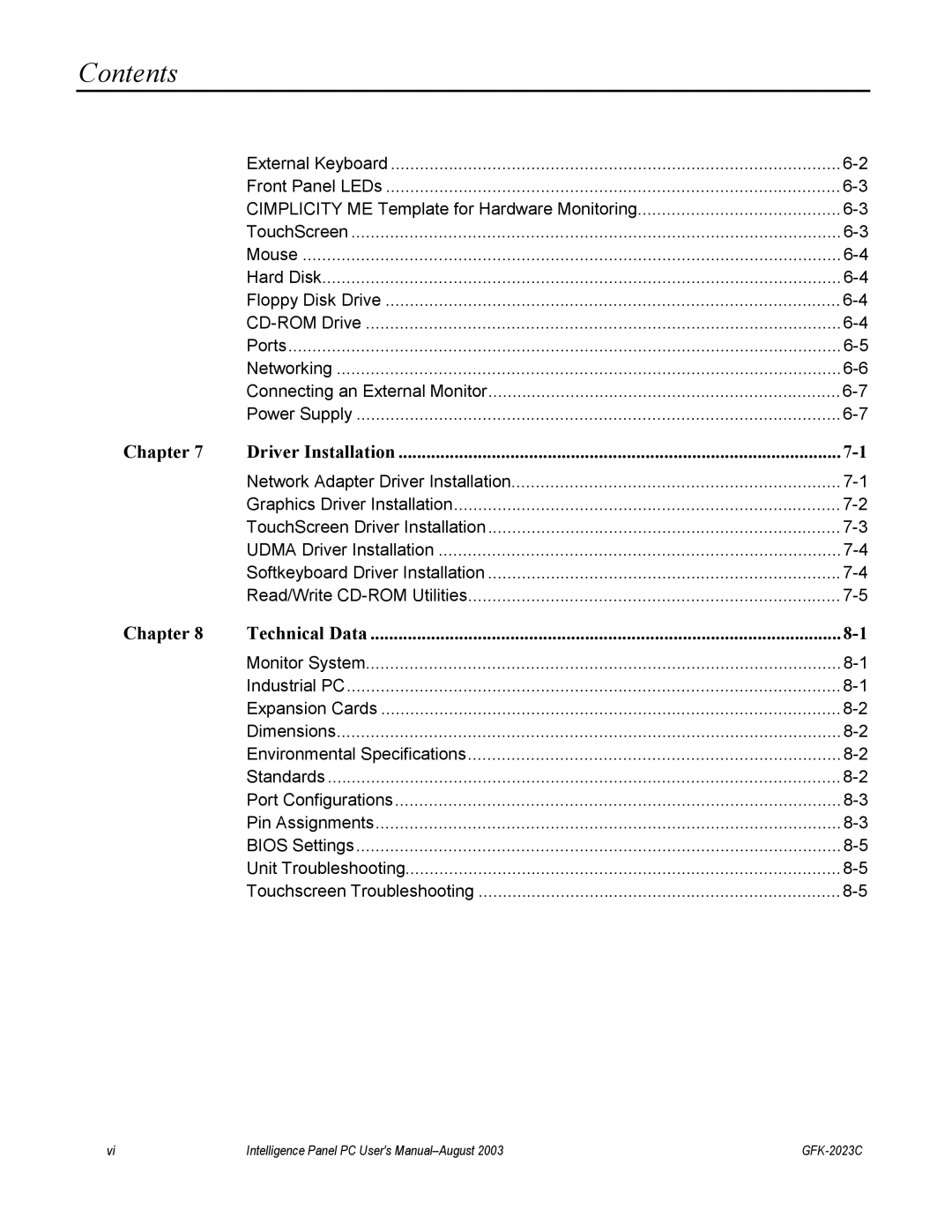 GE IC5002, BC5005, IC5005, IC5008, BC5008, BC5002 user manual Contents 