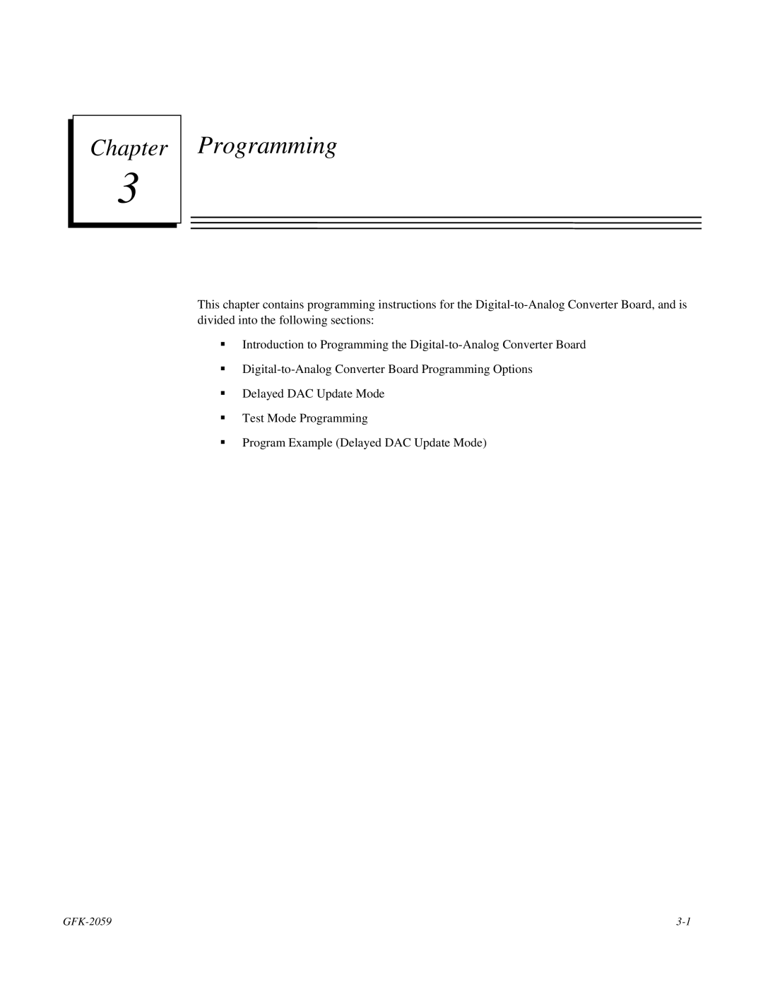 GE IC697VAL348 user manual Programming 