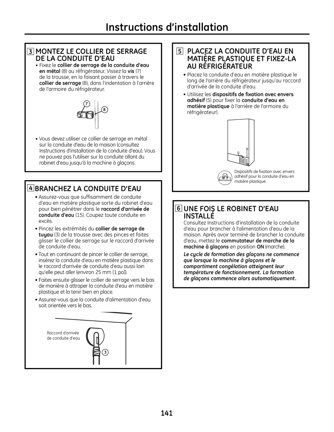 GE IM-6 installation instructions 141 