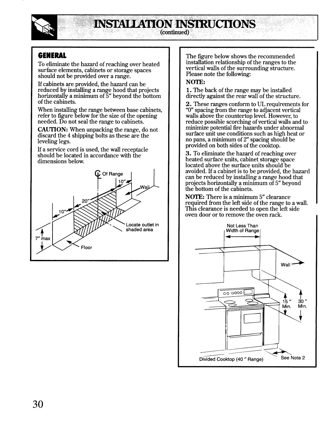 GE JCS57 manual 11+= 