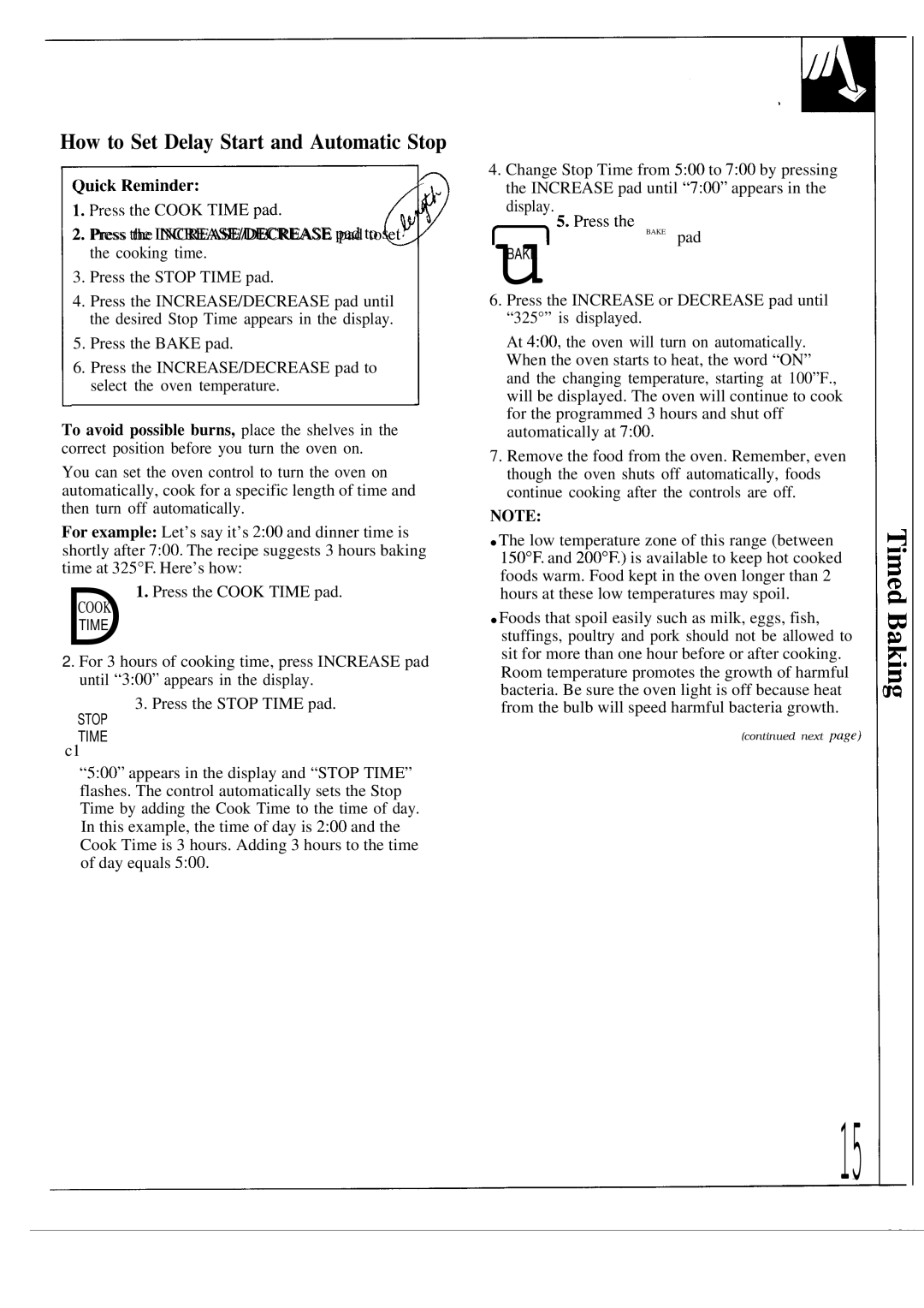 GE JDP36GP, JDP39WR, JDP37GP operating instructions How to Set Delay Start and Automatic Stop, Quick Reminder 