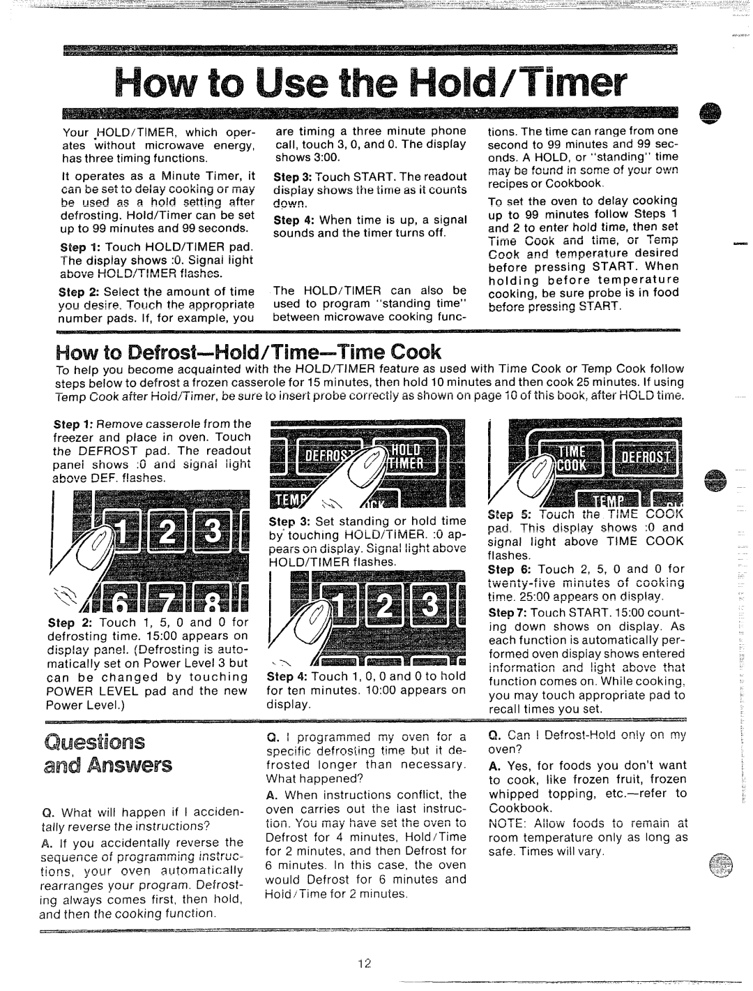 GE JET210 manual Up to 99 minutes and 99 seconds 