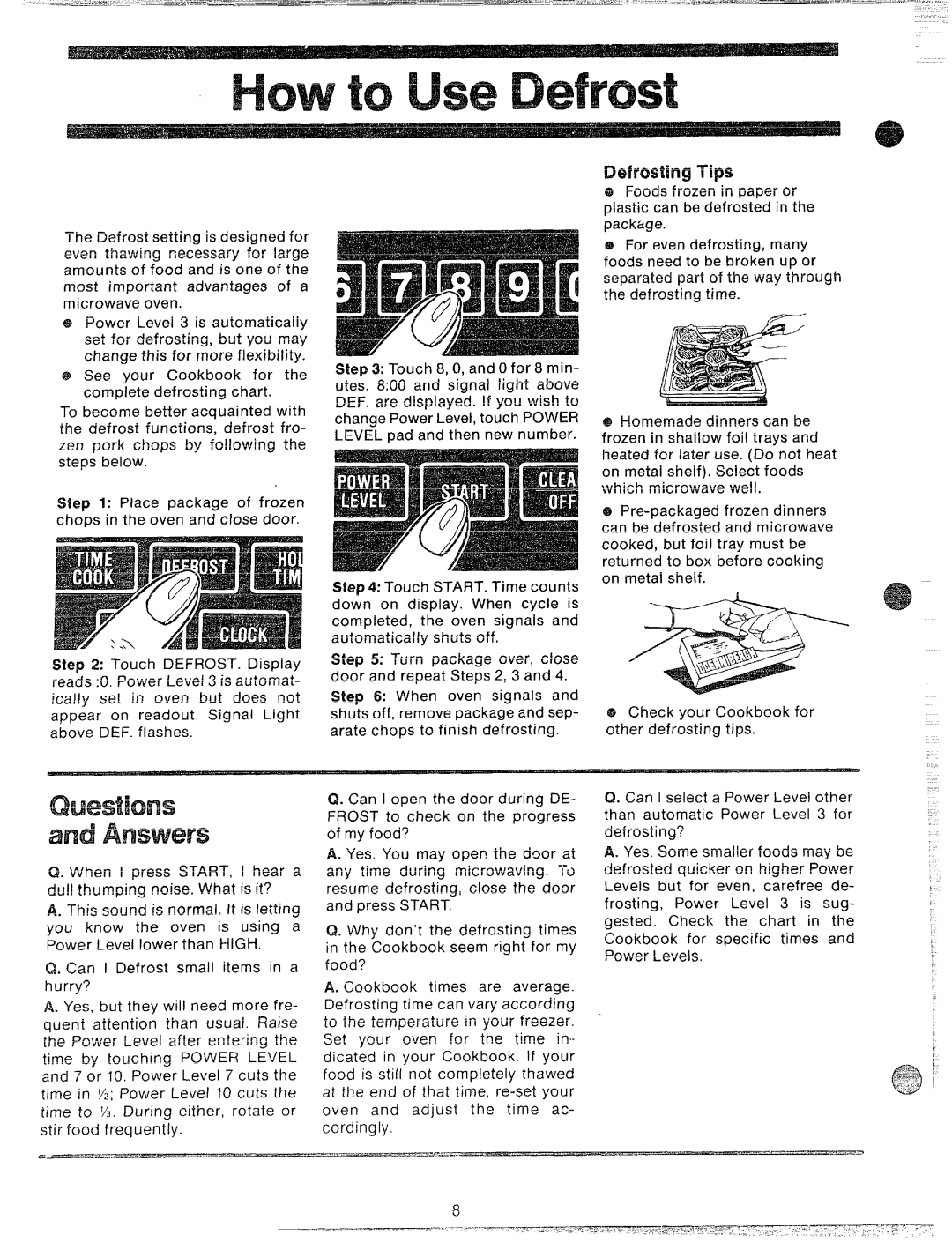 GE JET210 manual Llefmhg Tips 