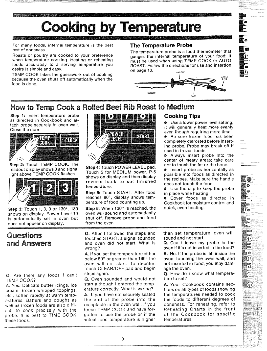 GE JET210 manual TheProbe 