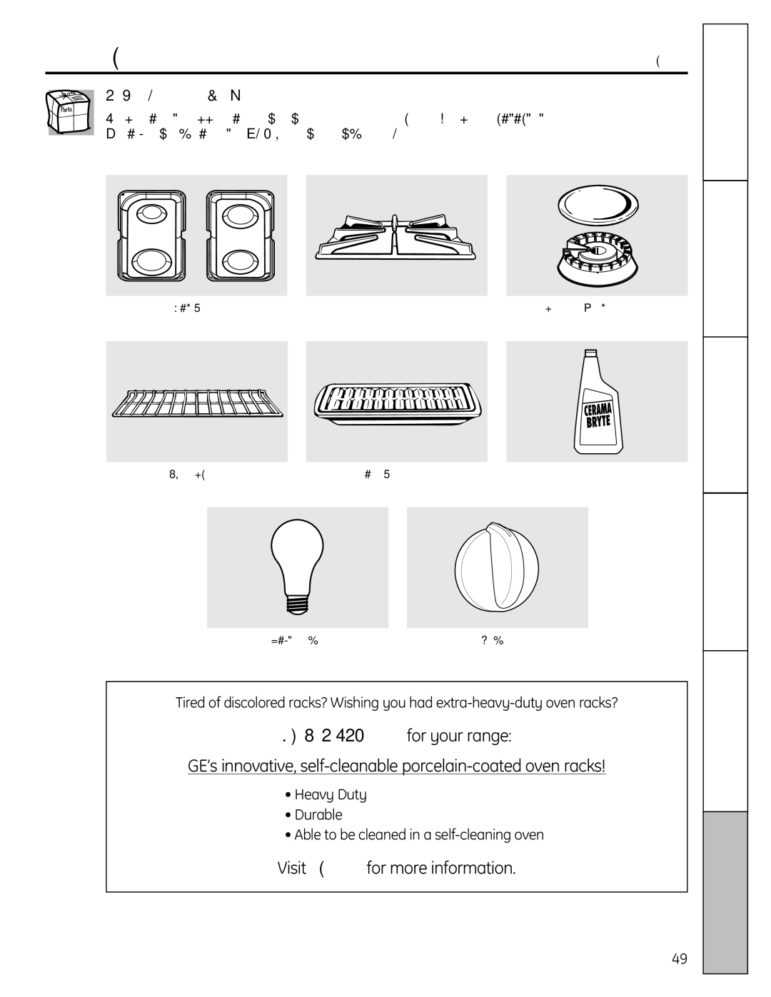 GE JGBS23DEMCC installation instructions Accessories.ge.com, Looking For Something More? 