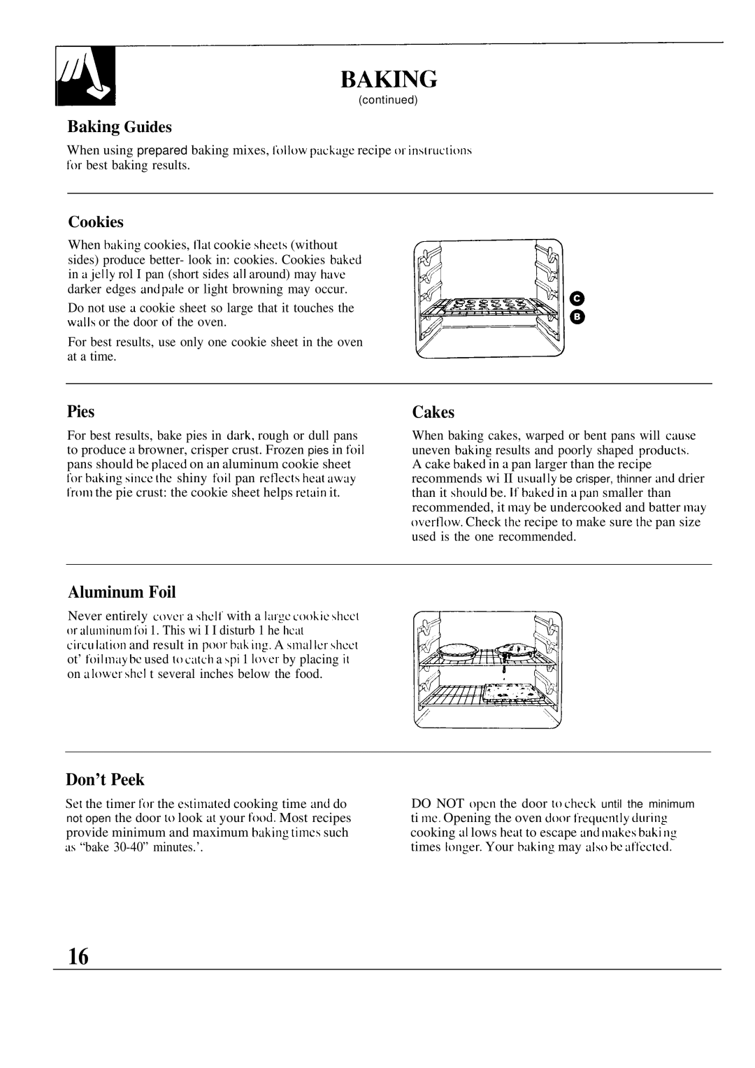 GE JGSP40AES, JGSP31GER, JGSP30GER manual Ba~Ng 