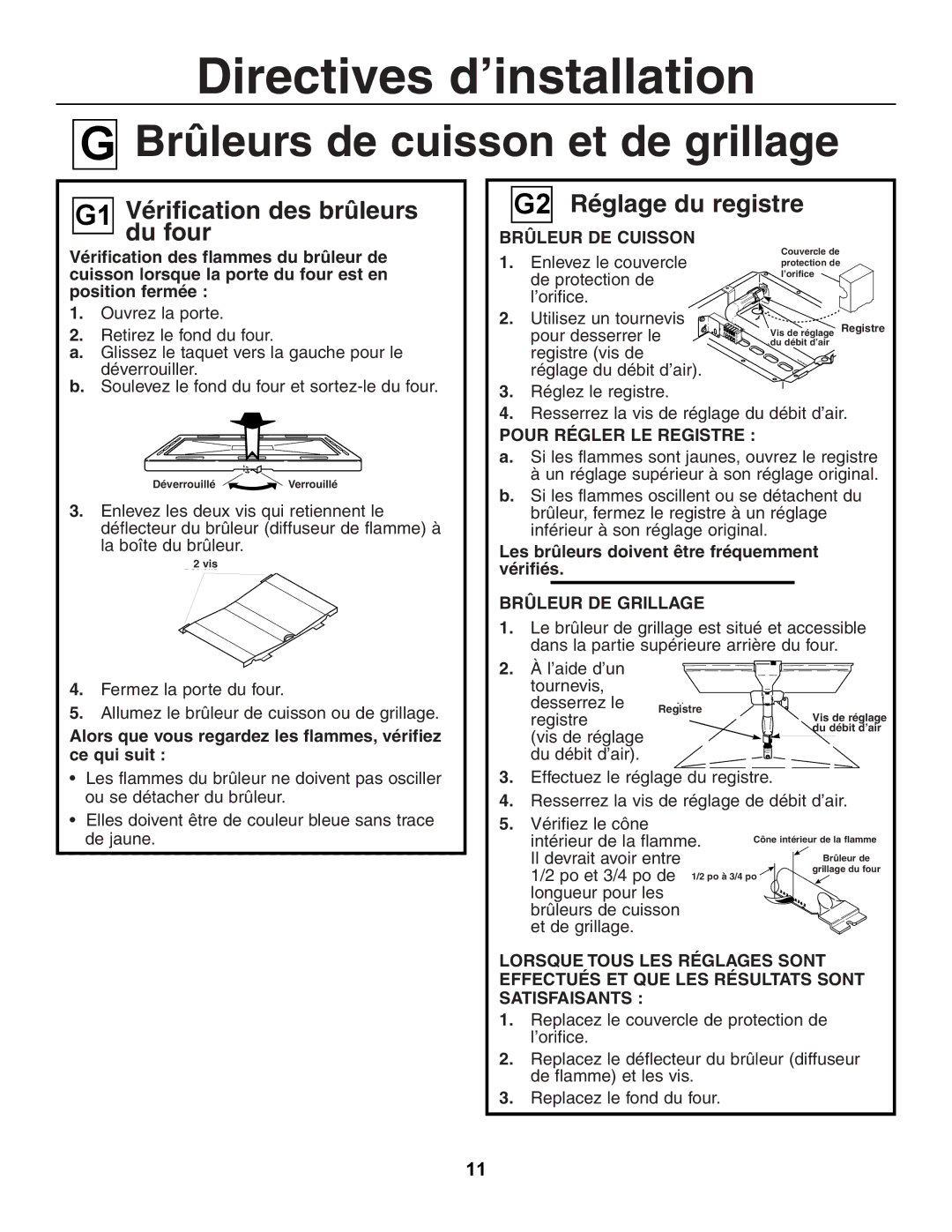 GE JGSP44, JGSP23 manual DuBurnersfour 