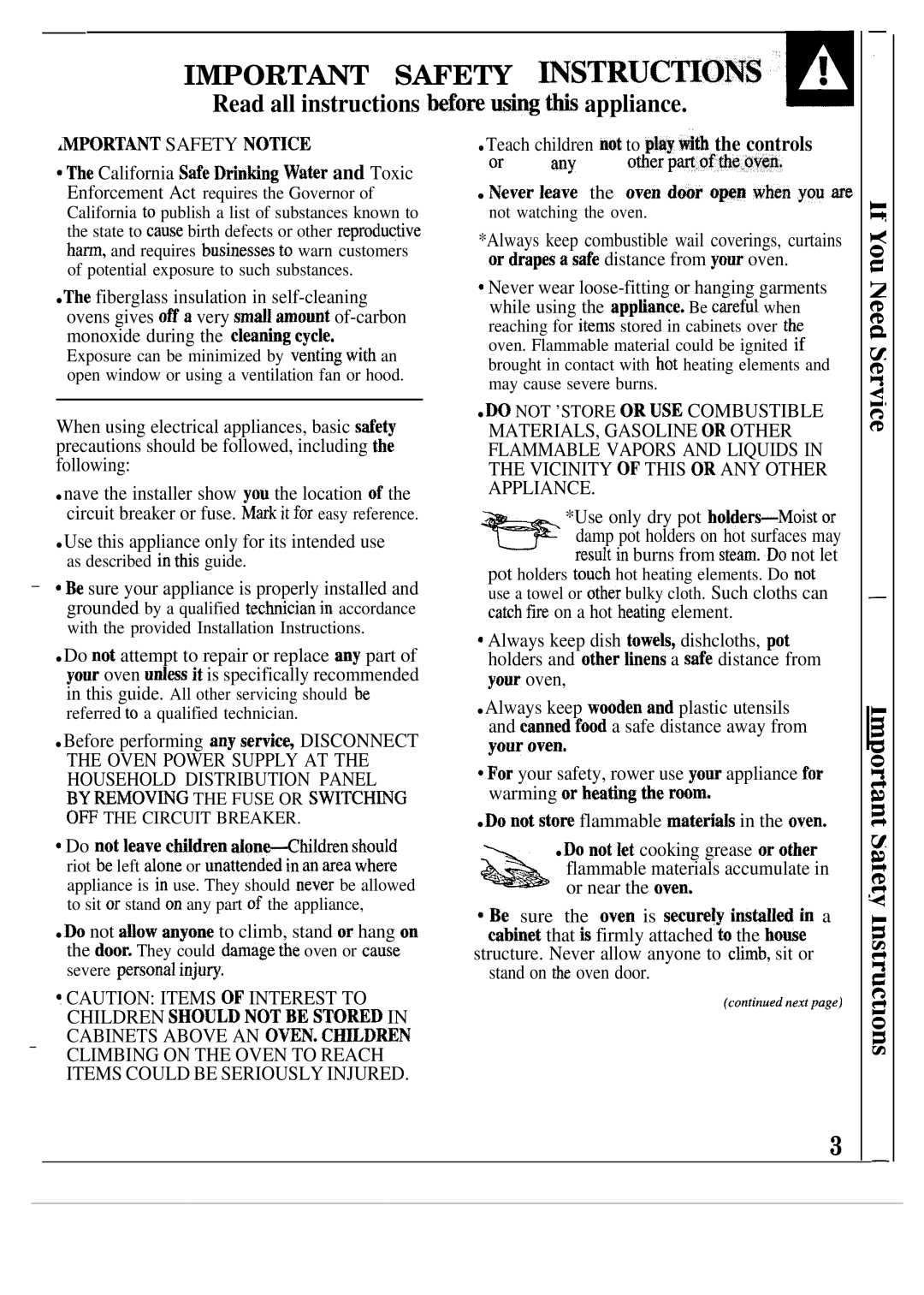 GE 164D2966P030, JKP54 Or any 0therp@,ofthf3,Cw6p, As described in this guide, With the provided Installation Instructions 