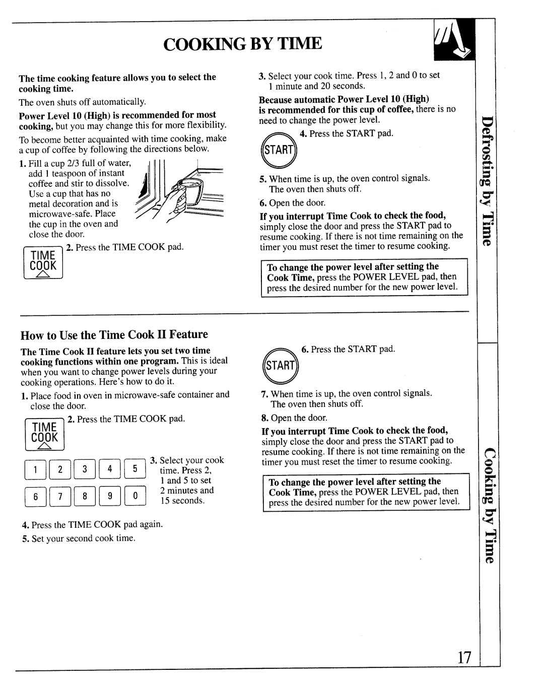 GE JKP64, JKP66, JKP65, 164D2966P127-I manual How to Use the Time Cook II Feature, Nstart 