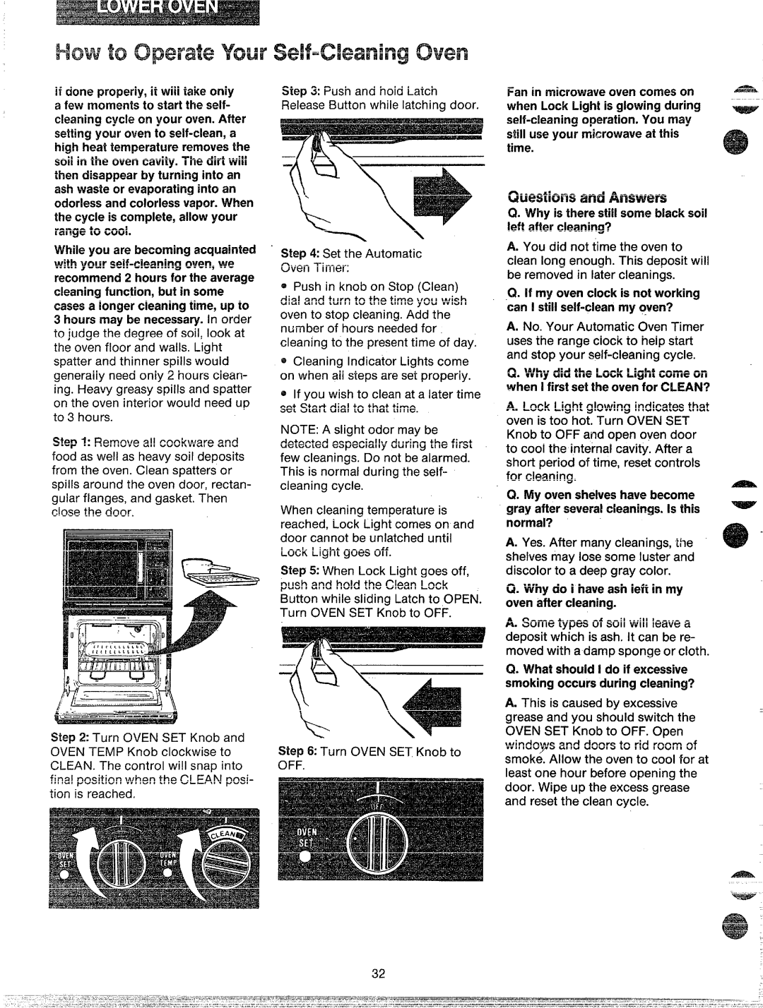 GE JKP67G manual =J, Qa a u 