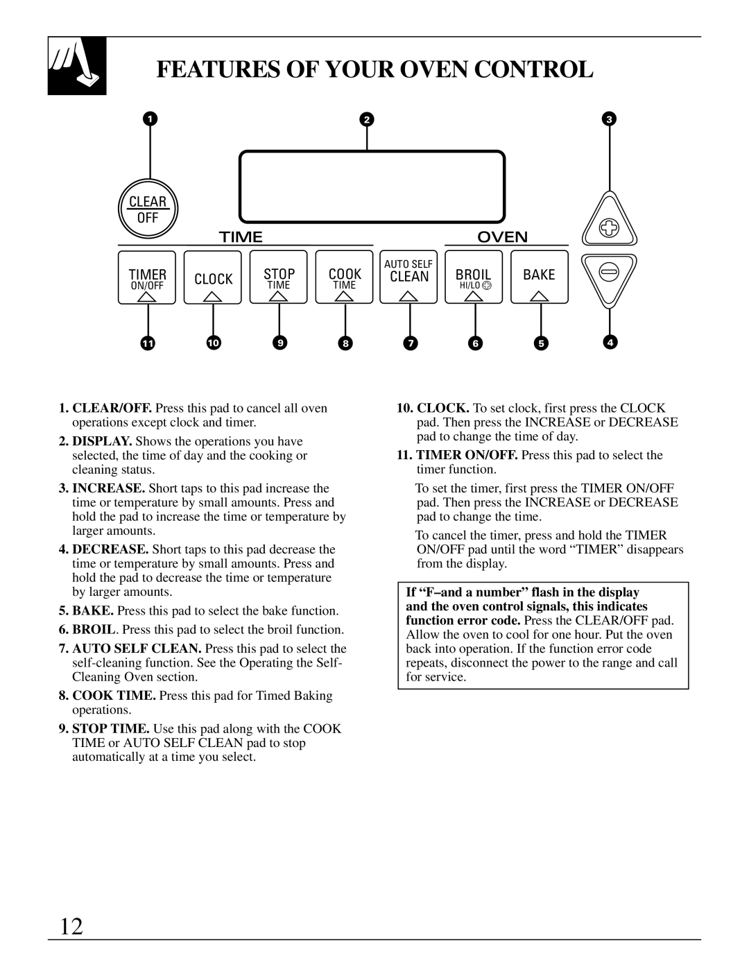 GE JSP34, JSP26, JSP31, JSP28 manual Features of Your Oven Control, Timeoven 