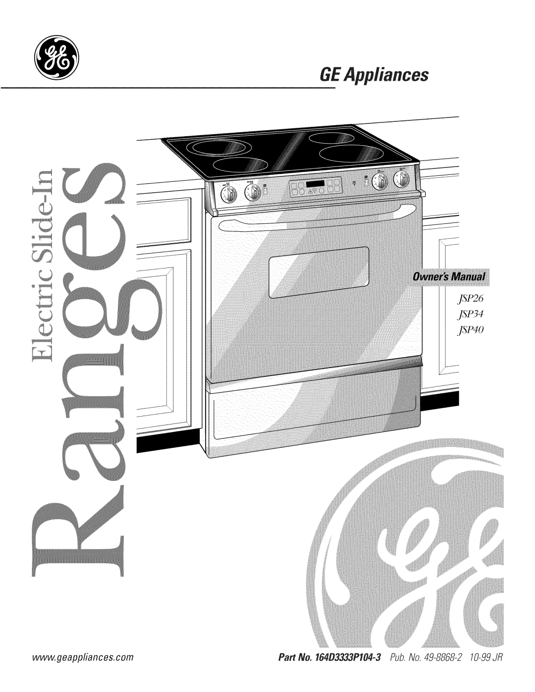 GE JSP26, JSP34 owner manual GEAppliances.com, Write the model and serial numbers here Model # Serial # 