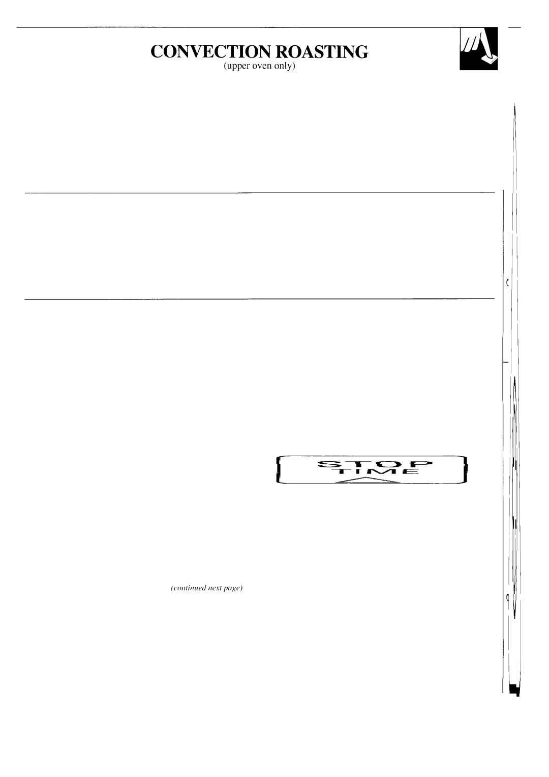 GE JTP54, JTP55, 164D2966P087 warranty Adapting Recipes for Convection Roasting, Convection Roasting Rack 