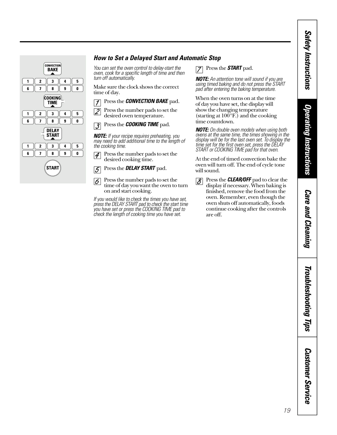 GE JT950SASS, JTP56BABB, jt950, jk910, jk950, jt910, JT950WAWW owner manual How to Set a Delayed Start and Automatic Stop 