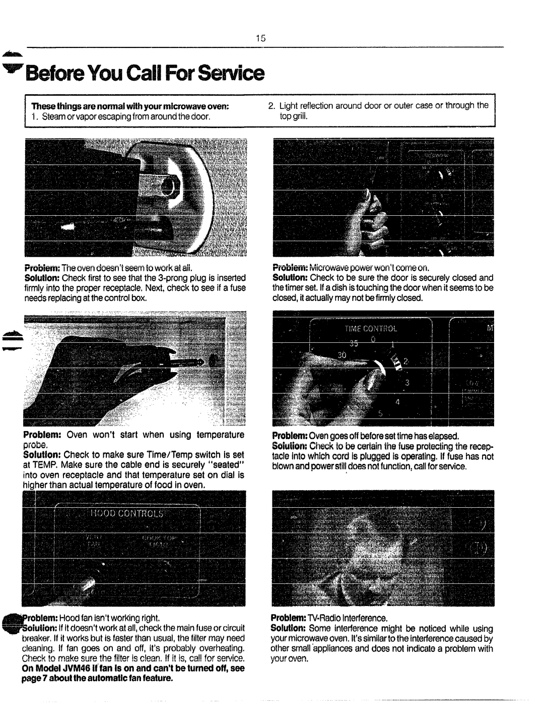 GE JVM 45, 862A300P121, 49-4425 manual 