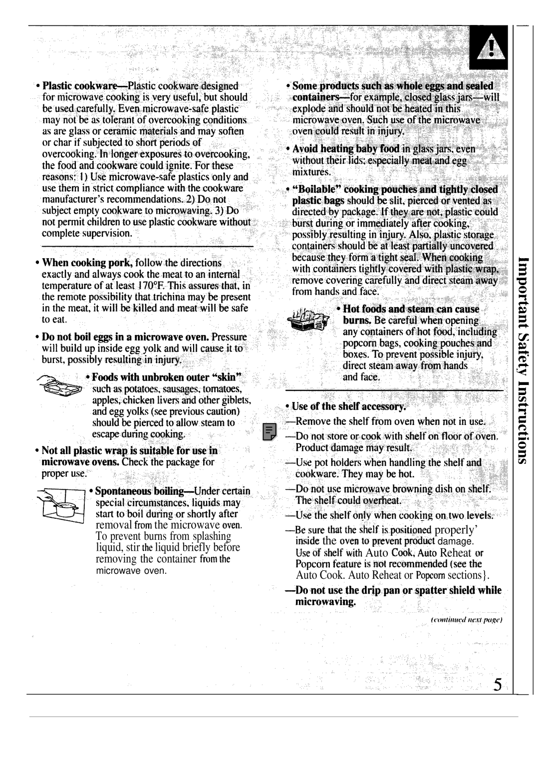 GE JVM193K, JVM190K manual Removing the container from 