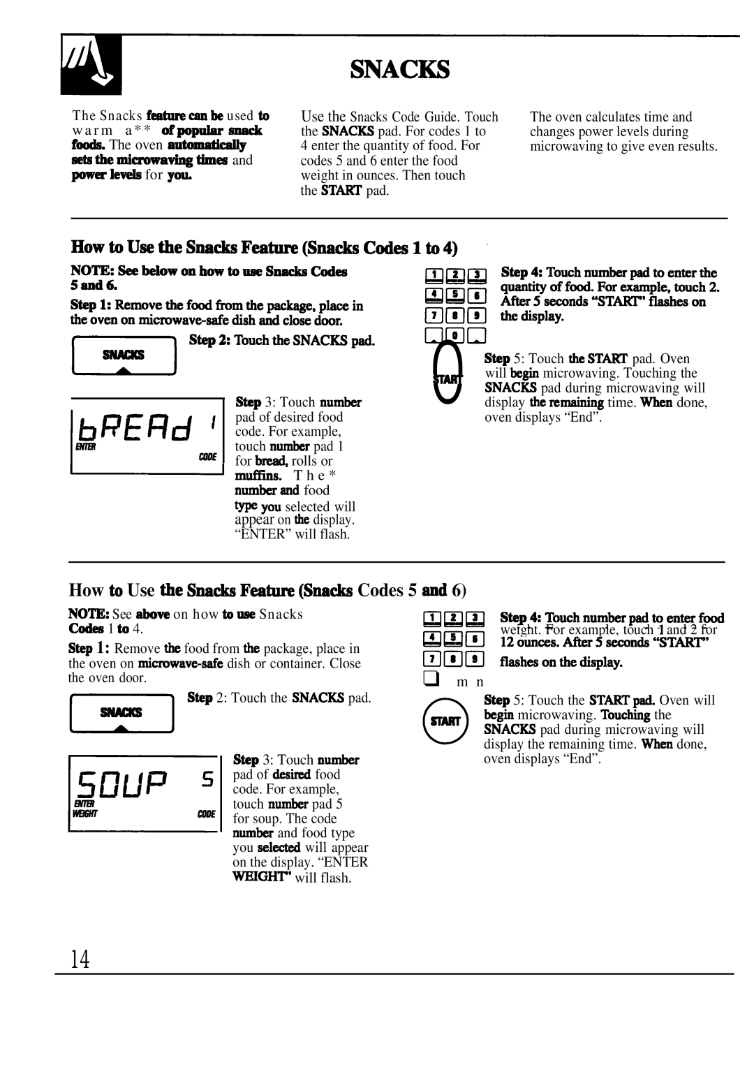 GE JVM239 warranty How h Use tie SM~ F~ti Smh Codes 5 nd, NO~ See ahve on how b H Snacks 