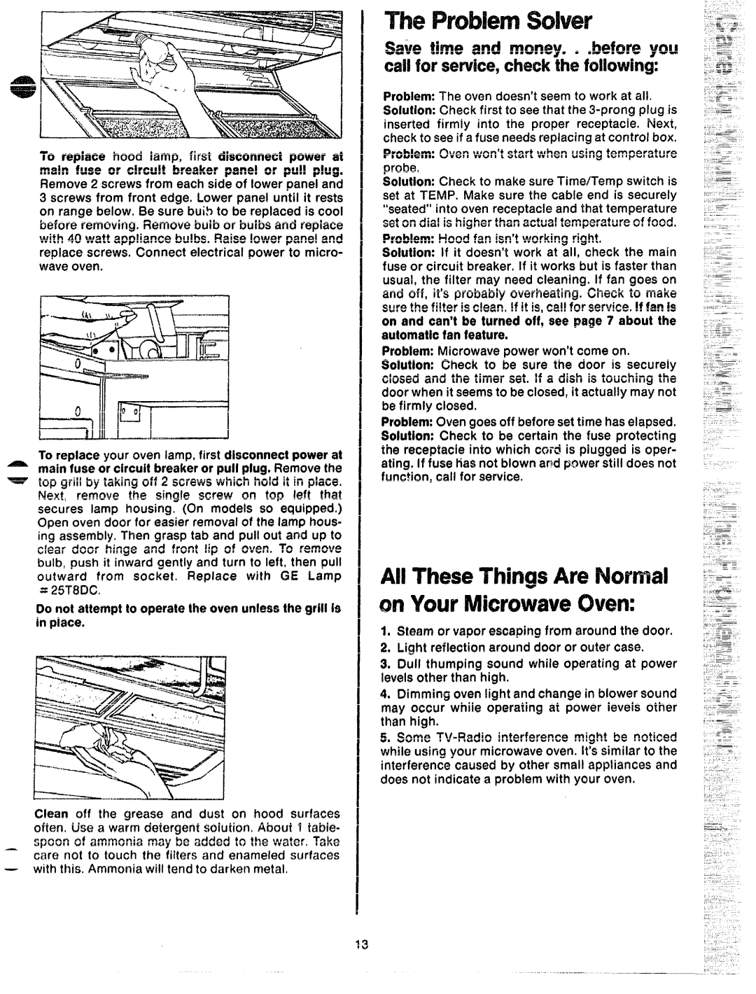 GE JVM48 manual AllTheseThingsAre On YourOven 