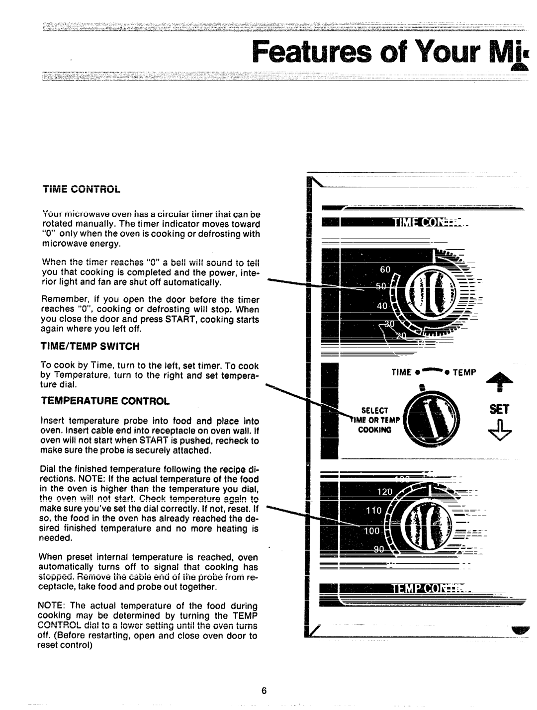 GE JVM48 manual Time CONW?’L, TEYvIPERATUFECONTROL 