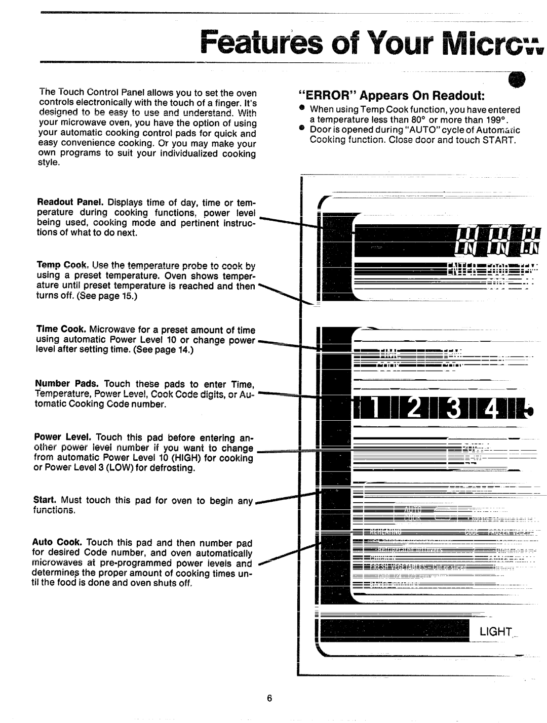 GE JVM60 manual MdE=Y~=-E.’, ‘6E!FlF101’395Appears OrI Readout 