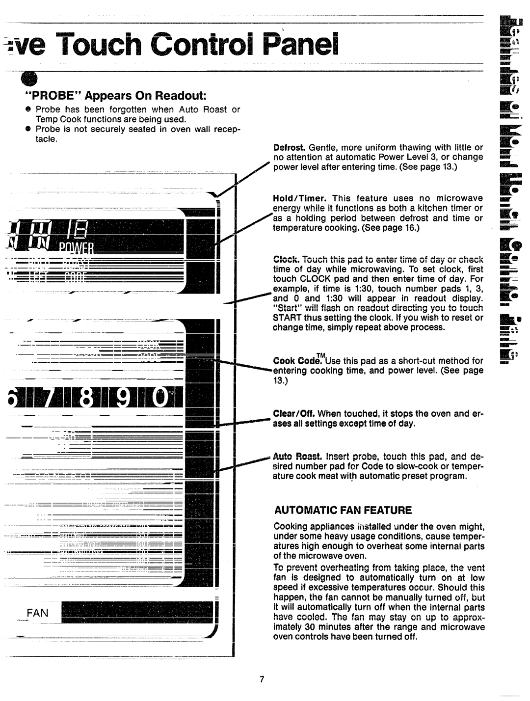 GE JVM60 manual WKM3E?’Appears On Readout, Clear/Off. Whentouched,it stops the oven and er 