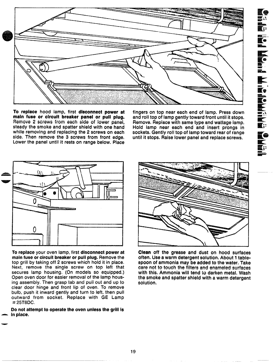 GE 862A725P23, JVM70, 49-4491 manual 