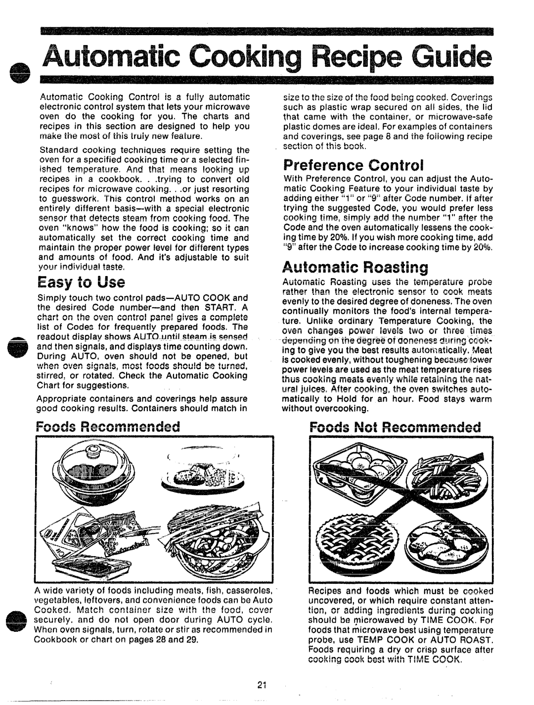 GE JVM70, 862A725P23, 49-4491 manual Easy‘toLJse, Section of this book 