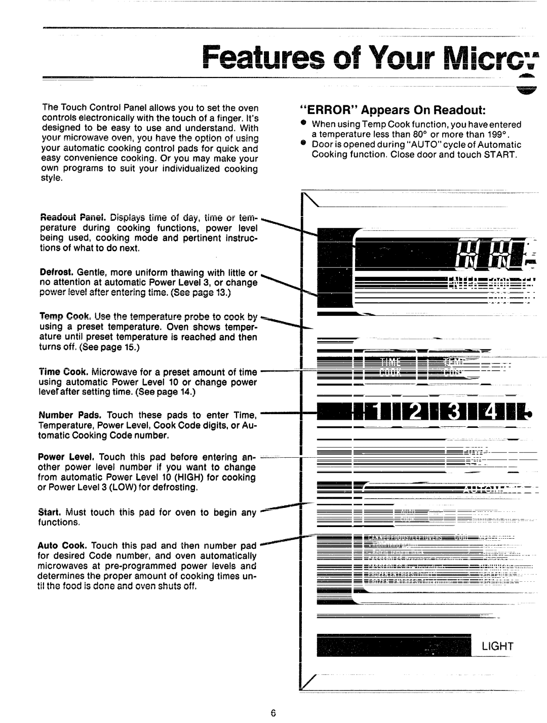 GE JVM70, 862A725P23, 49-4491 manual Error Appears On Readout, ~=e’i’-=%’i’’-= 