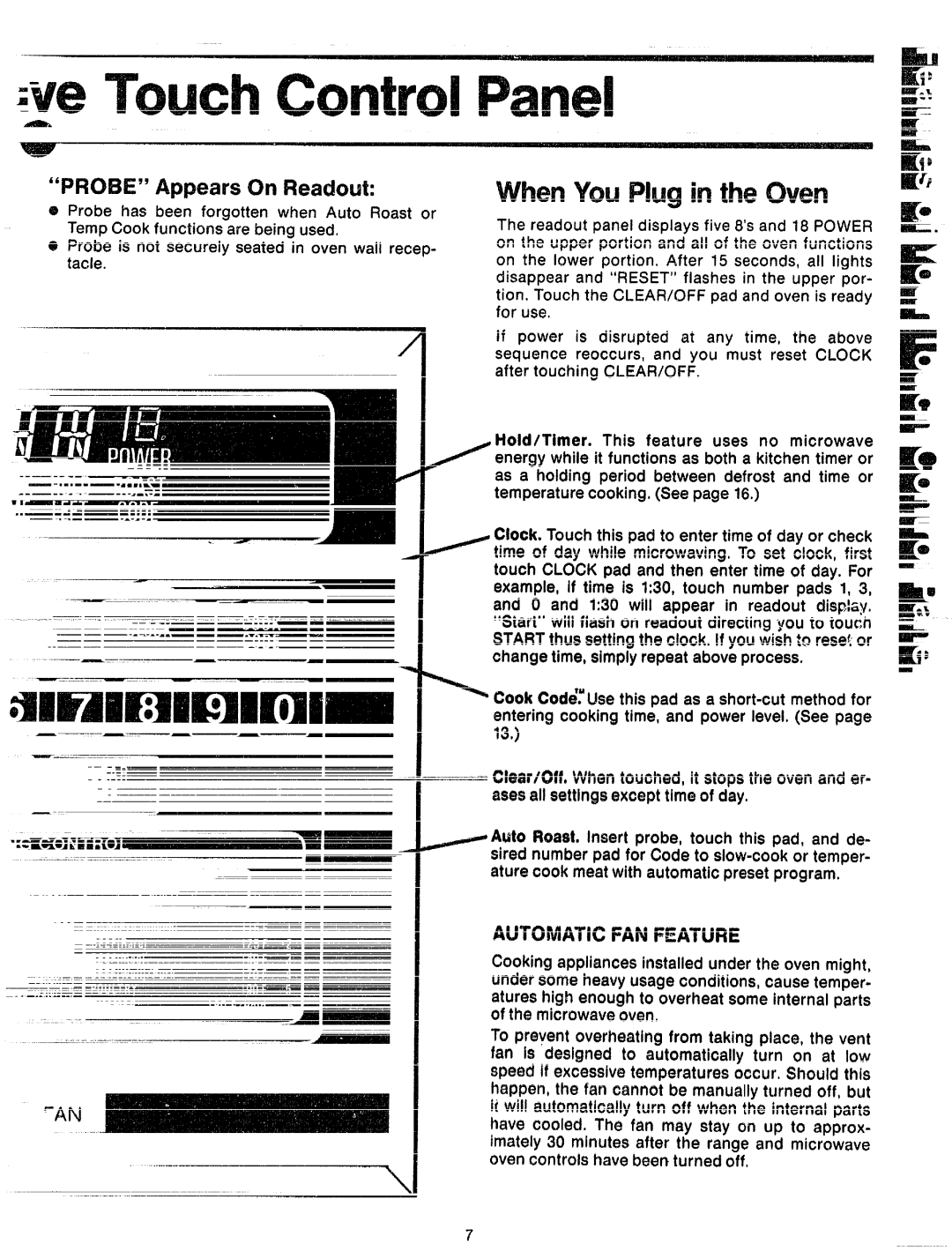 GE 862A725P23, JVM70, 49-4491 manual YouIPIu3intheOven, FWKM3E?yAppears CMReadout 