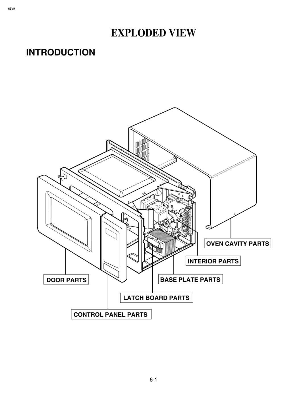 GE LMAB1240ST service manual Exploded View, Introduction 