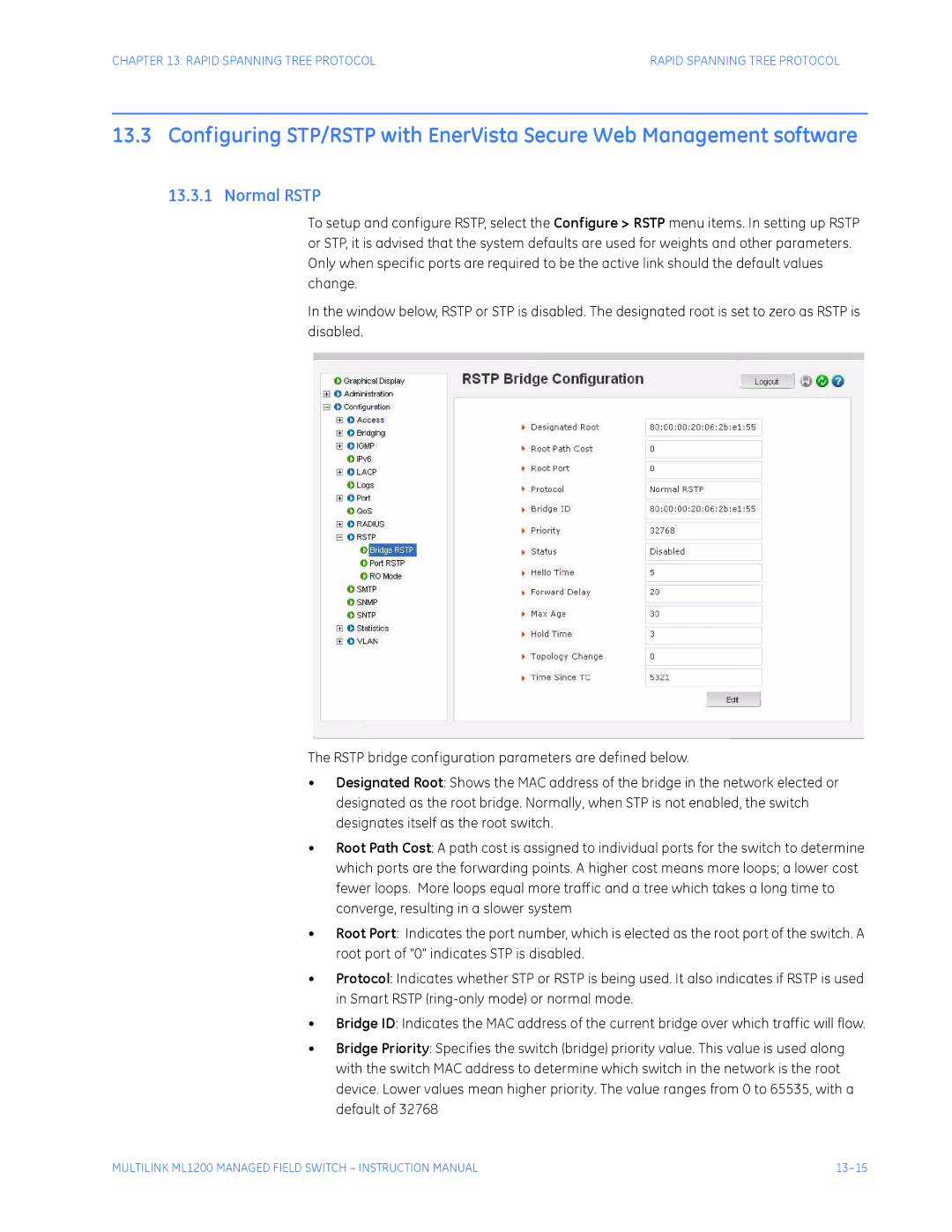 GE ML1200 instruction manual 13-15 