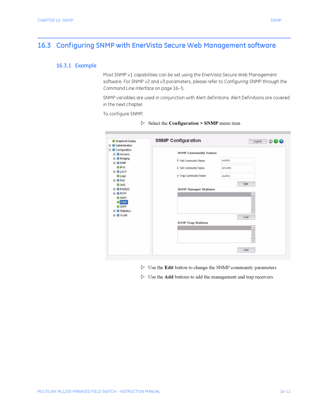 GE ML1200 instruction manual 16-11 