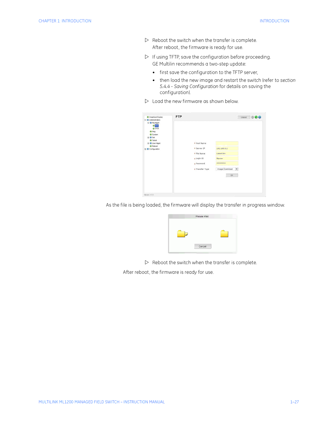 GE ML1200 instruction manual Introduction 