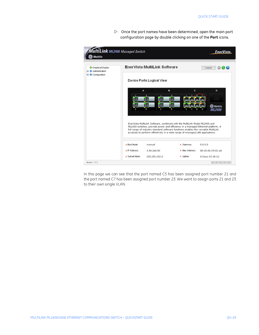 GE ML1600, ML2400 quick start QS-29 