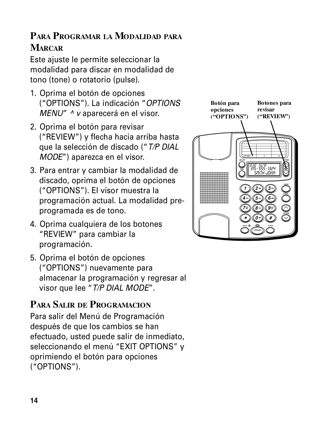 GE Monogram 29391 manual Para Programar LA Modalidad Para Marcar 