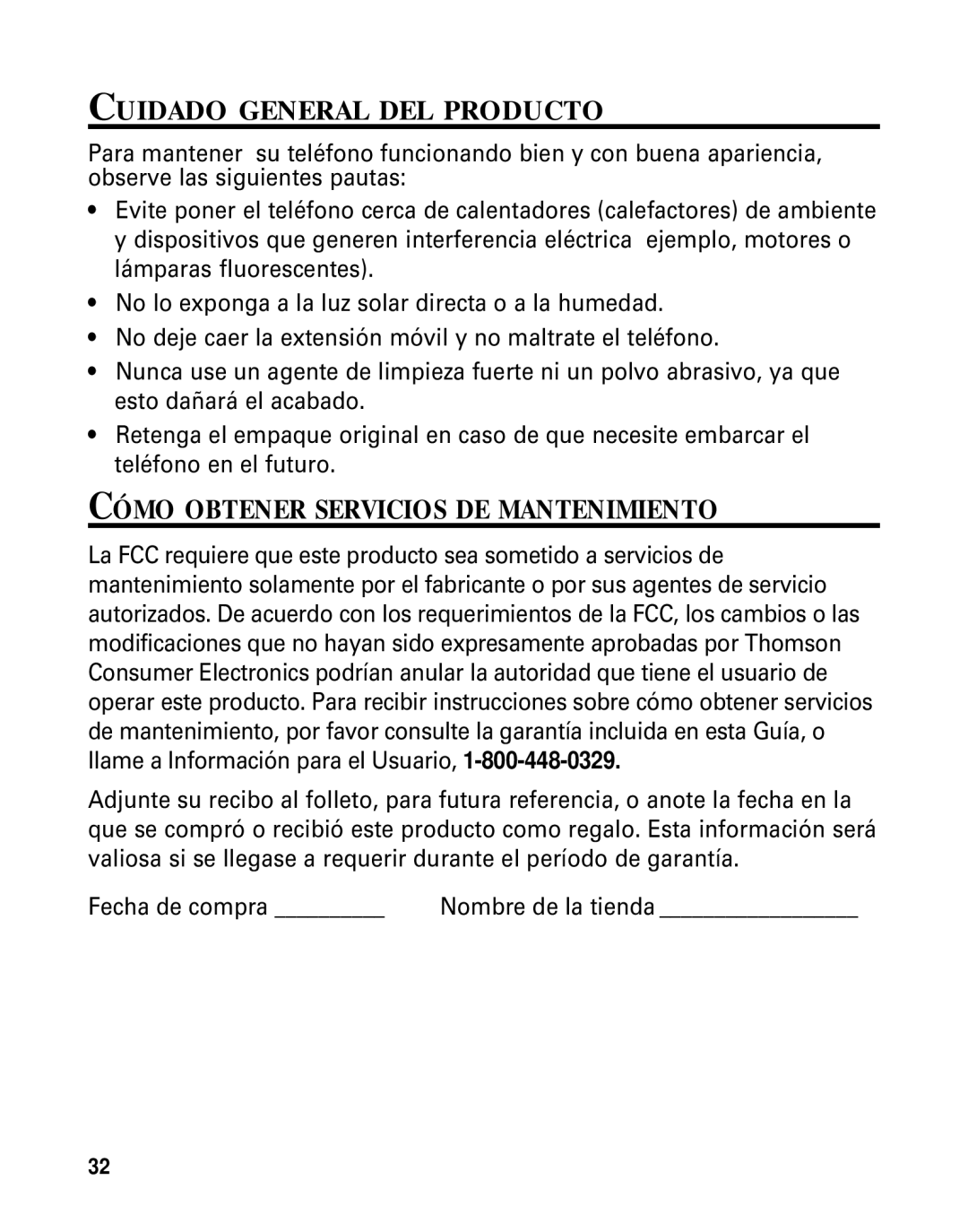 GE Monogram 29391 manual Cuidado General DEL Producto, Cómo Obtener Servicios DE Mantenimiento 