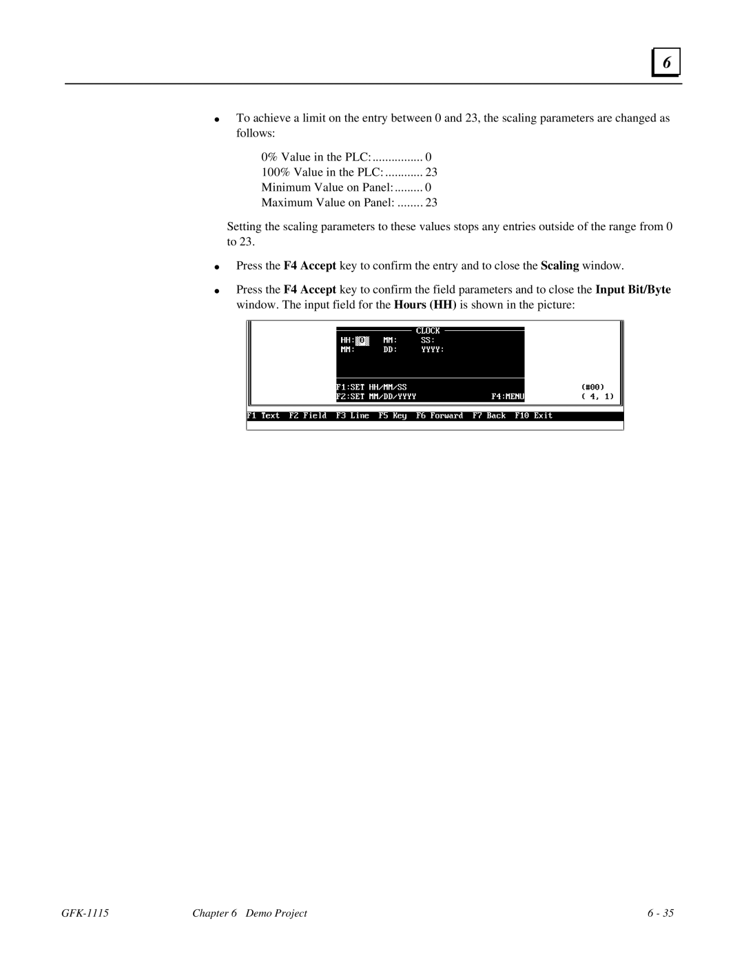 GE Monogram manual GFK-1115 Demo Project 