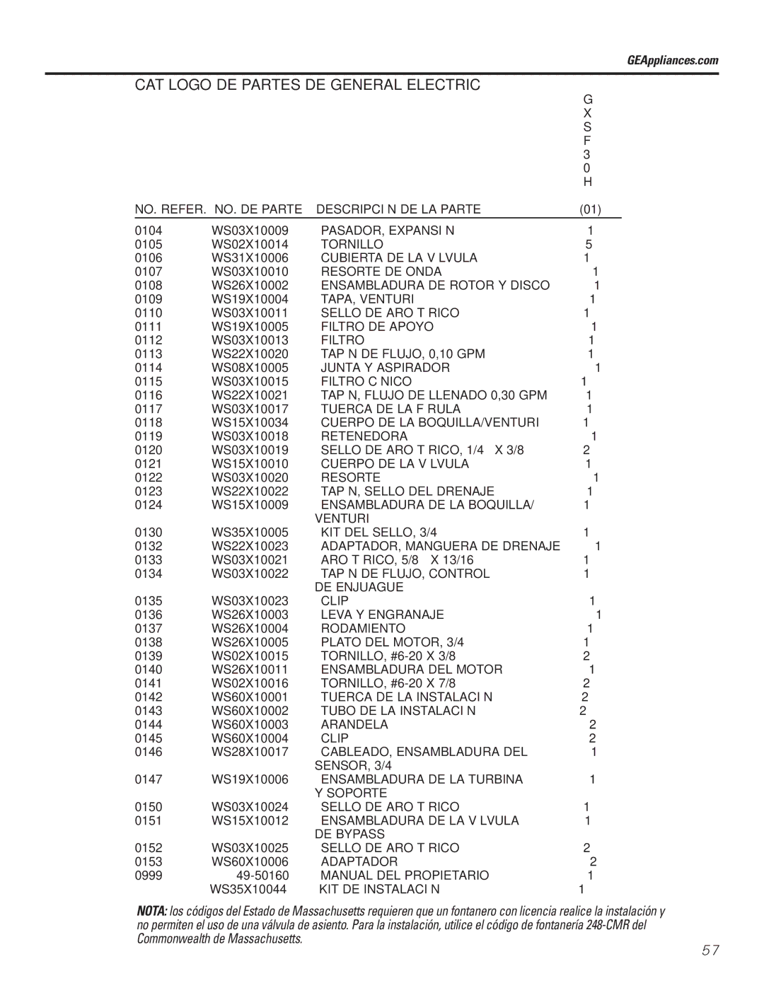 GE Monogram GXSF30H installation instructions PASADOR, Expansión 