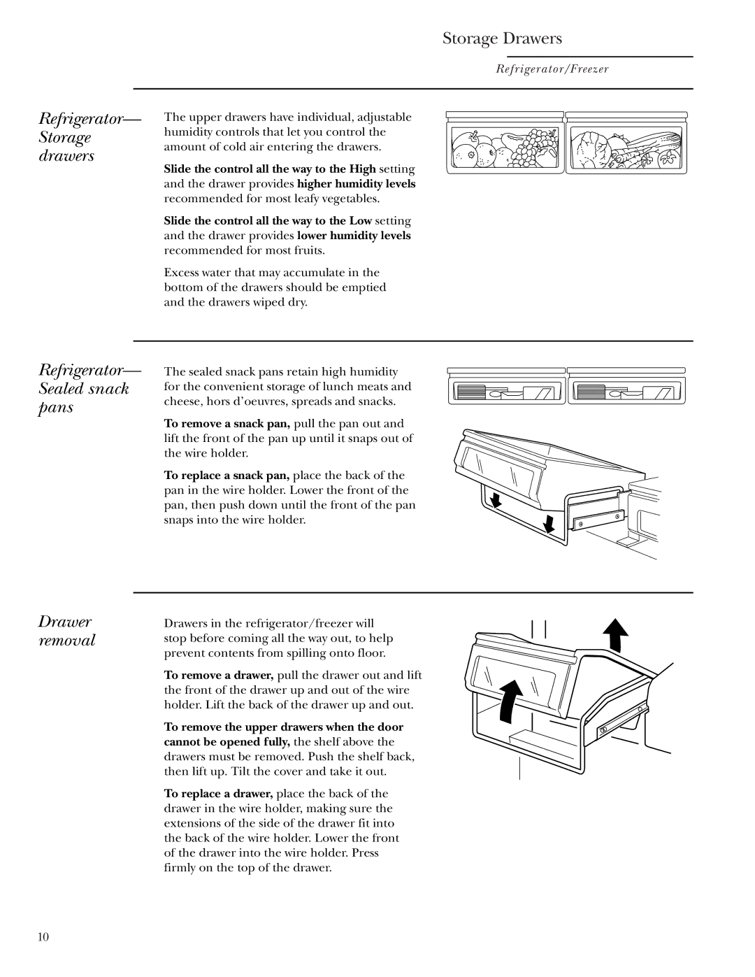 GE Monogram ZIRS36NMRH, Single Door Refrigerator/Freezer Drawer removal, Slide the control all the way to the High setting 