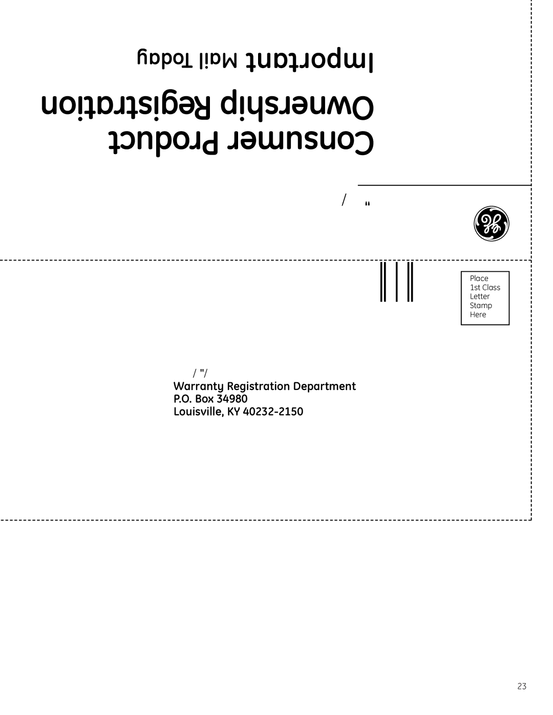 GE Monogram ZBD6890, ZBD6880, ZBD0700, ZBD6800 owner manual Registration Ownership Product Consumer 