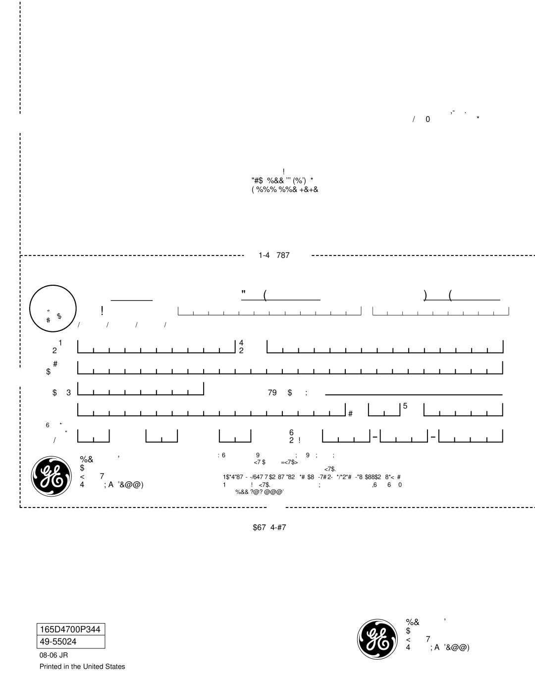 GE Monogram ZBD6800, ZBD6880, ZBD6890, ZBD0700, ZBD0710 owner manual Consumer Product Ownership Registration 