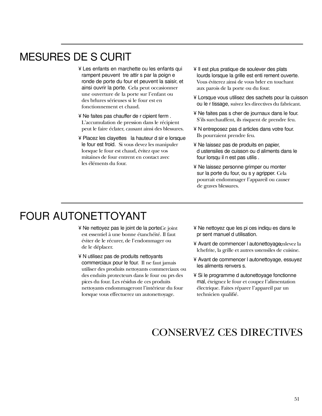 GE Monogram ZEK938, ZET958, ZET938, ZEK958 owner manual Four Autonettoyant 