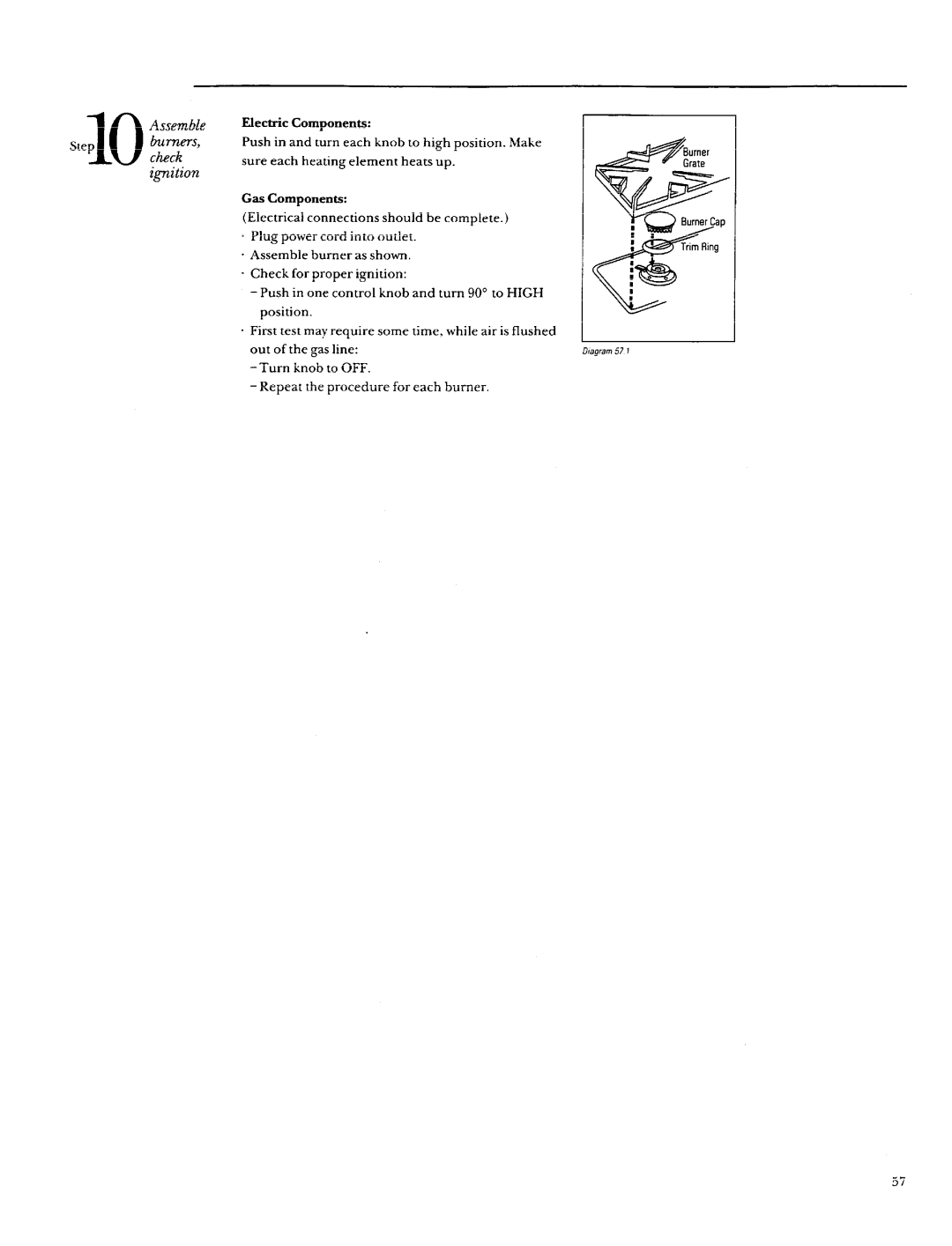 GE Monogram ZEW155, ZEW154, ZEW165, ZEW175, ZEW164, ZEW145, ZGW125, ZGW124 manual Ctick 