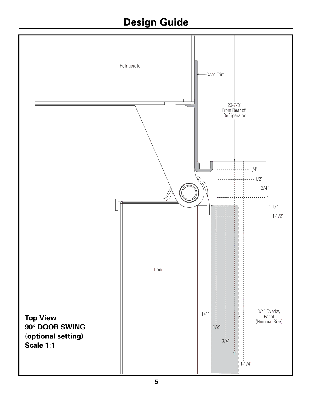 GE Monogram ZICS360N LH, ZICS360N RH, ZIC360N LH, ZIC360N RH installation instructions Optional setting Scale 