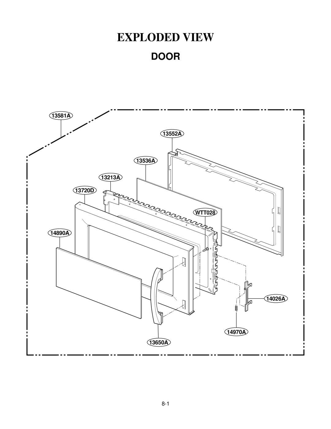 GE MV1526B, MV1526W service manual Exploded View 