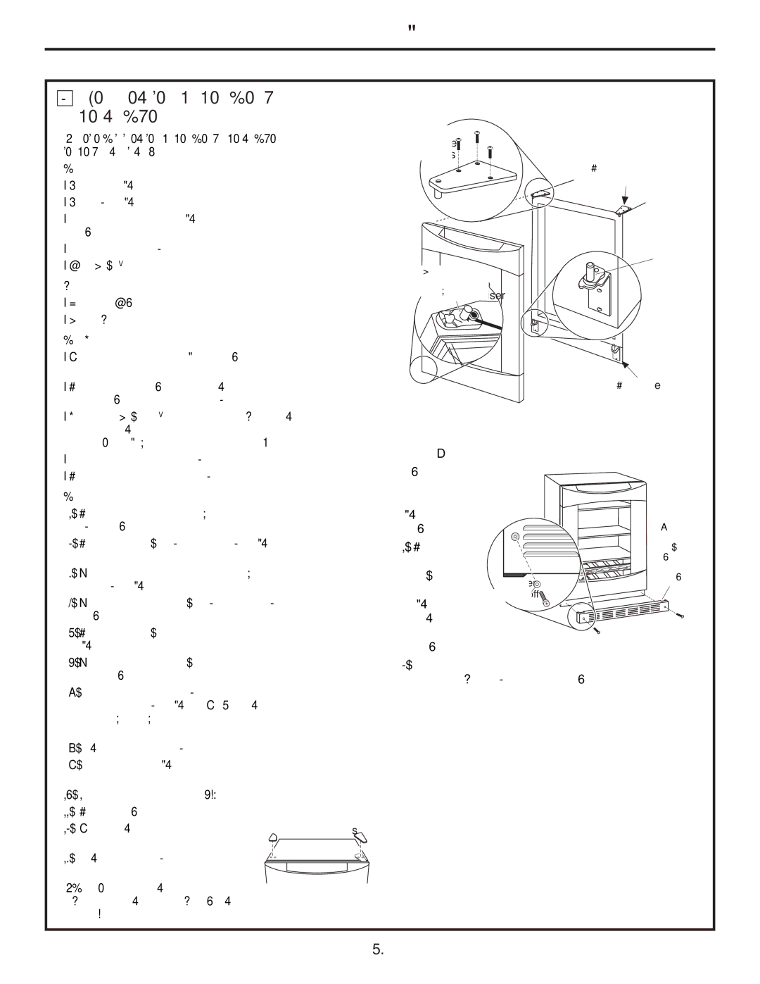 GE PCR06WATSS, PCR06BATSS installation instructions Invertir EL Sentido DE Apertura DE LA Puerta 