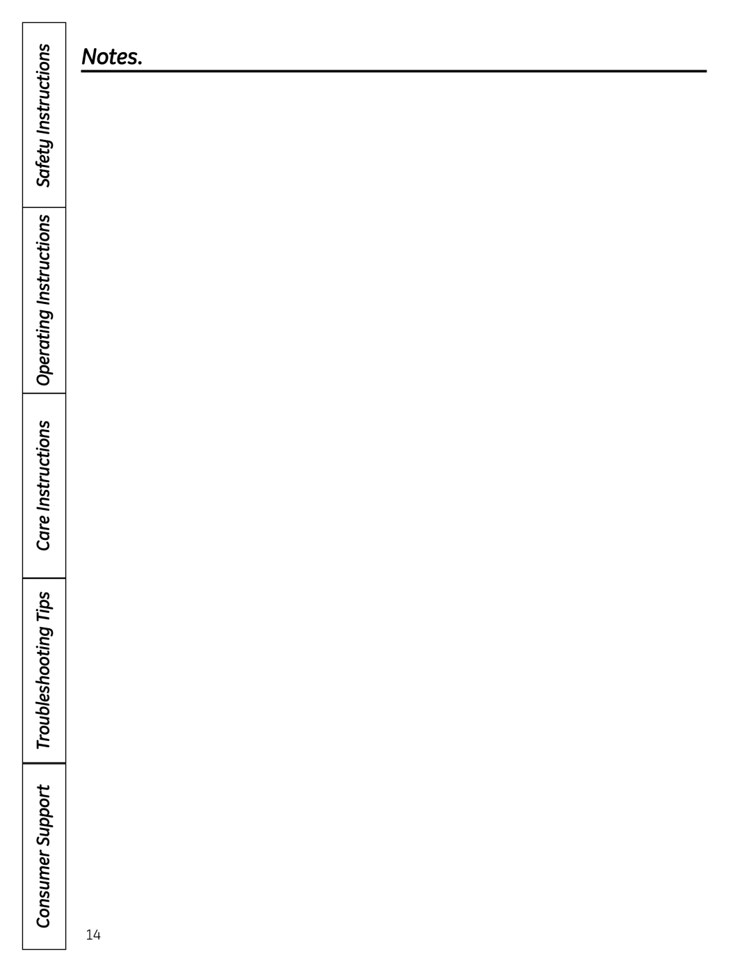 GE 165D4700P371, PDW1860 Series, PDW1800 Series owner manual 