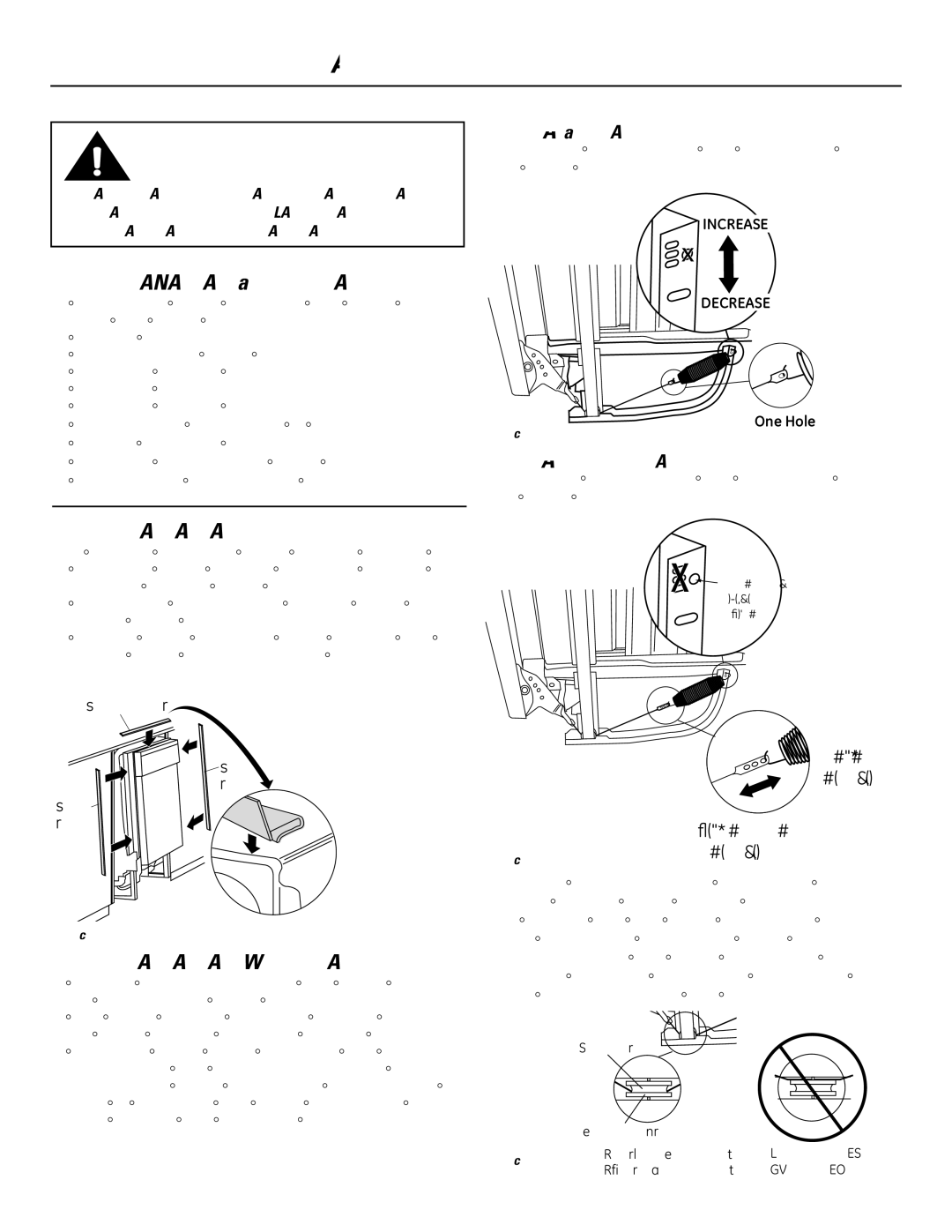 GE PDW8400JCC, PDW8400JBB Dishwasher Installation, Install Trim Pieces, Check Door Balance, Locate Installation Items 